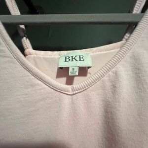 BKE Blush Pink Romper with built in shorts